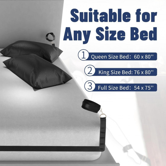БДСМ-набір LOCKINK YEAHWOW Bed Restraint set