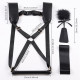БДСМ-набір LOCKINK YEAHWOW Black Doggy Style Saddle set