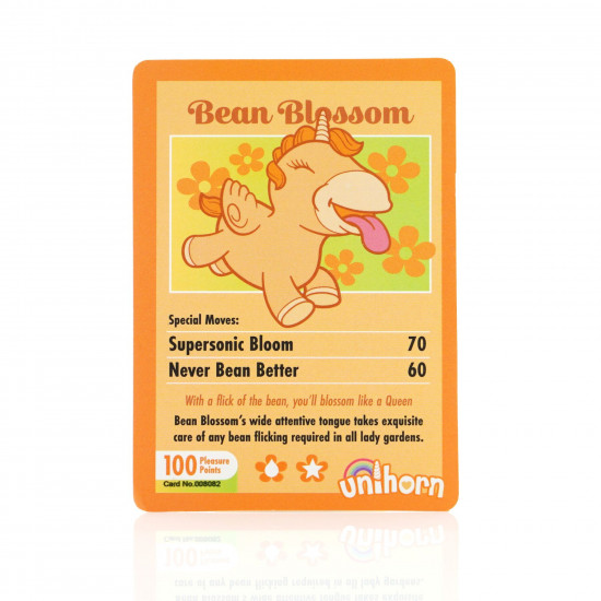 Вібратор-єдиноріжка Unihorn - Bean Blossom, пульсівний язичок