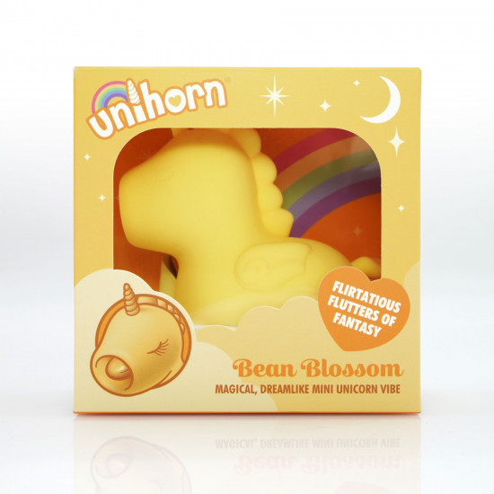 Вібратор-єдиноріжка Unihorn - Bean Blossom, пульсівний язичок
