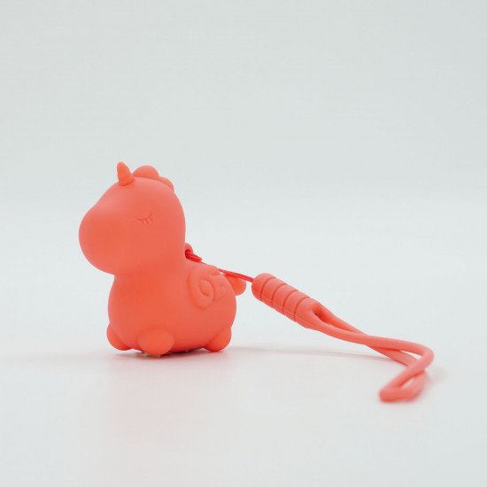 Вібратор-єдиноріжка Unihorn Mini - Peachy Pony, брелок з вібрацією