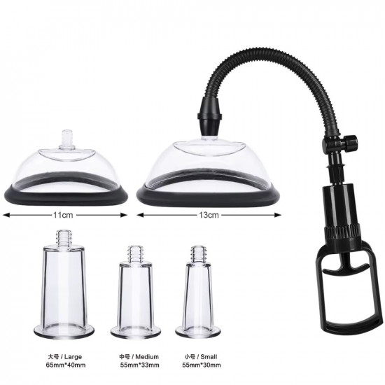 Вакуумна помпа для грудей та сосків Men Powerup Passion Pump