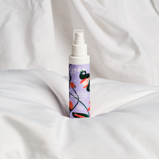 Масажна олія Goliate Huile De Massage Aphrodisiaque 100 мл, органічна, зігрівальний ефект