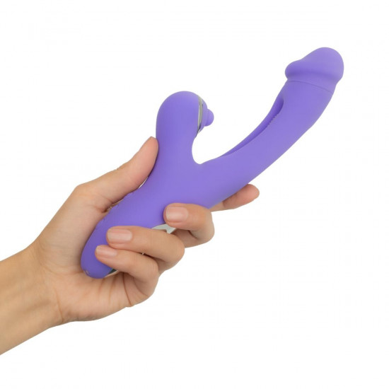 Вібратор-кролик Good Vibes Only - Tess Rabbit Vibrator with G-Spot Stimulator