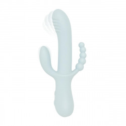 Вібратор-кролик Good Vibes Only - SAGE Triple Stimulation Vibe Soft Silicone - Blue