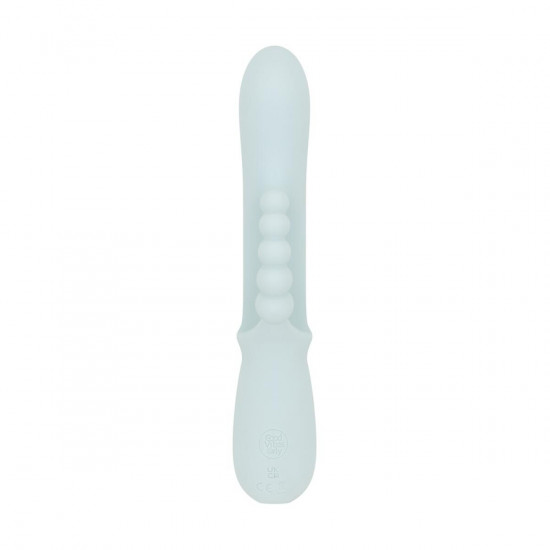 Вібратор-кролик Good Vibes Only - SAGE Triple Stimulation Vibe Soft Silicone - Blue