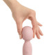 Вібромасажер Good Vibes Only - SIMI Double-Sided Wand Vibrator Soft Silicone - Pink