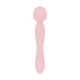 Вібромасажер Good Vibes Only - SIMI Double-Sided Wand Vibrator Soft Silicone - Pink
