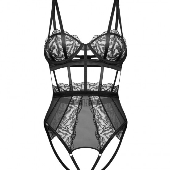 Боді Obsessive Hersis crotchless teddy L/XL