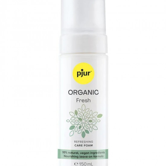 Органічна піна для інтимної гігієни pjur ORGANIC Fresh 150 мл, освіжувальна