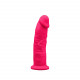 Фалоімітатор з вібрацією SilexD Henry Vibro Pink (MODEL 2 size 7in) + LRS, діаметр 4,4 см