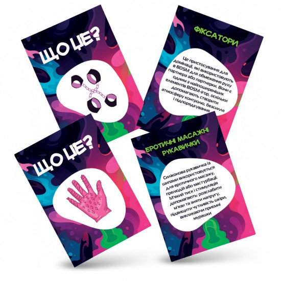 Гра для дорослих «Що це?» 18+ (UA)