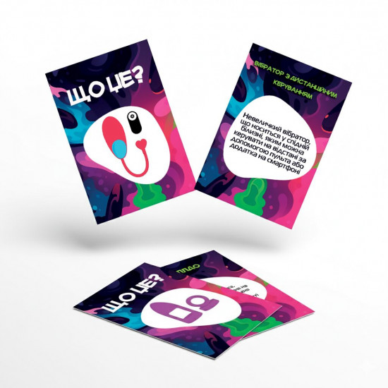 Гра для дорослих «Що це?» 18+ (UA)