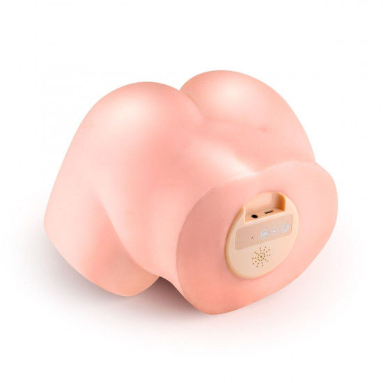 Смоктальна вагіна-мастурбатор Real Body Real Sophia, вагіна та анус, з вібрацією і звуком