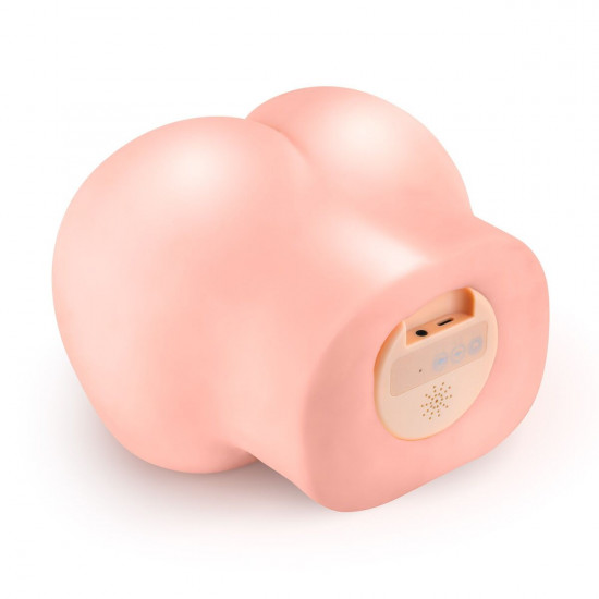 Смоктальна вагіна-мастурбатор Real Body Real Lola, вагіна та анус, з вібрацією і звуком