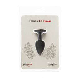 Анальна пробка BMS Roses Til’ Dawn Silicone Anal Plug Small