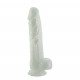 Фалоімітатор ADDICTION Pearl 8.5" Dildo with Balls, віброкуля в подарунок