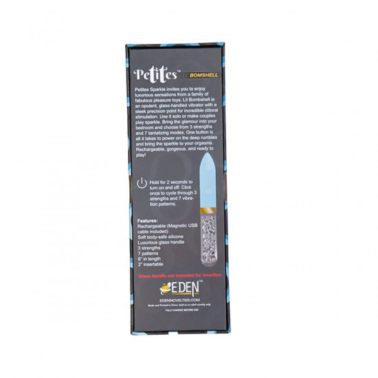 Вібратор Petites Lil’ Bombshell Vibrator - Blue