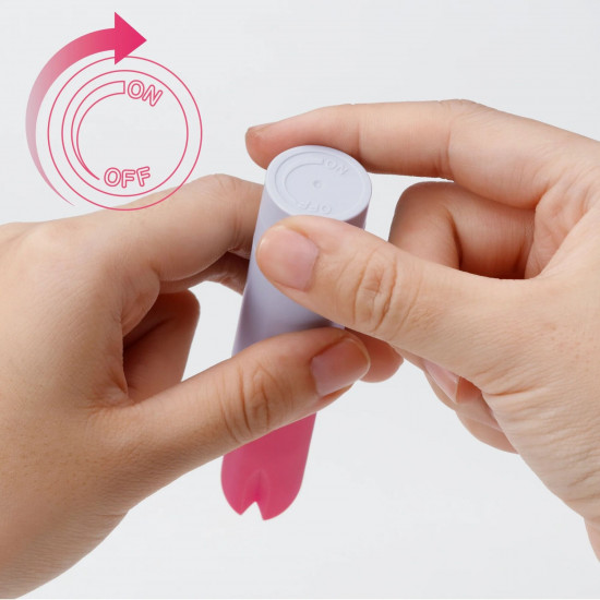 Вібратор-помада IROHA STICK Hamanasu, плавне збільшення потужності