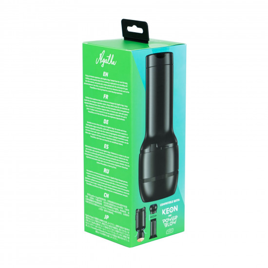 Мастурбатор Kiiroo Feel Agatha Vega PBC, сумісний з PowerBlow и Keon