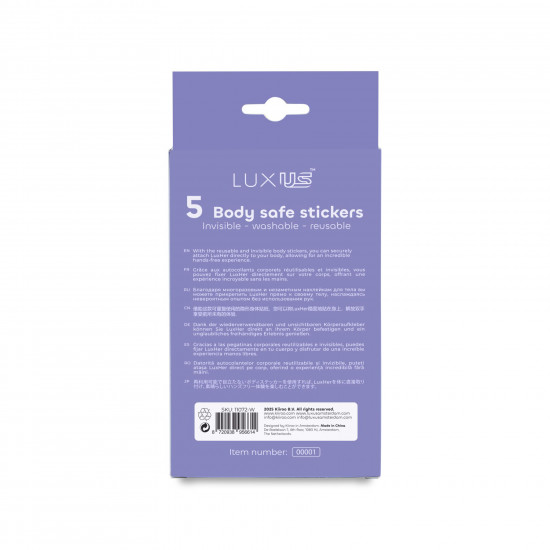 Комплект наліпок для вібратора LuxusHer Kiiroo Luxus Stickers (2 шт)
