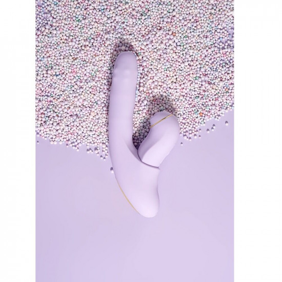 Смарт-вібратор 5в1 Svakom DuoGlow, пульсівний вібратор з намистинами та пульсівний стимулятор