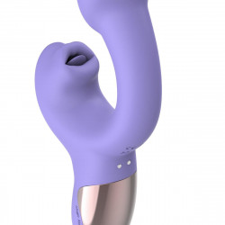 Смарт-вібратор Magic Motion Ponder Purple, подвійна стимуляція, віброяйце+язичок для клітора