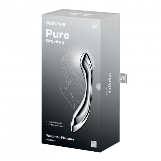 Металевий дилдо Satisfyer Pure Gravity 2