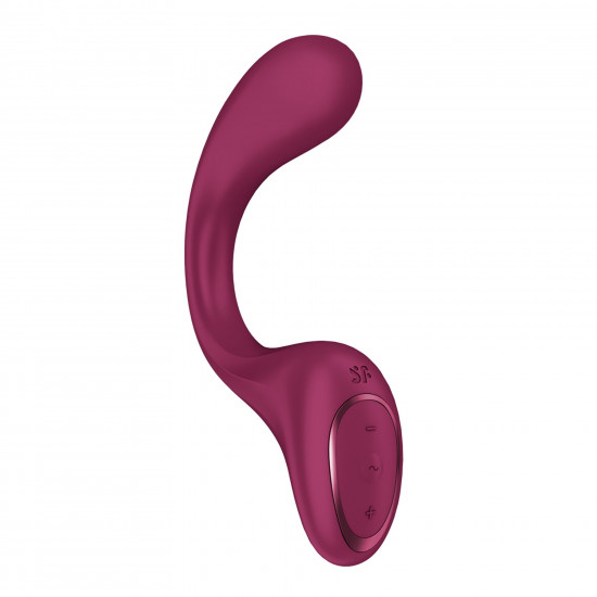 Вагінально-кліторальний вібратор Satisfyer G for Goddess 2 Wine Red, 2 мотори