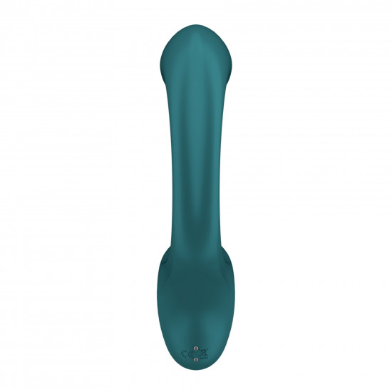 Вагінально-кліторальний вібратор Satisfyer G for Goddess 2 Bottle Green, 2 мотори