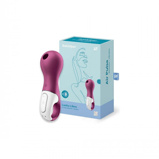 Вибромассажер с вакуумной стимуляцией Satisfyer Lucky Libra